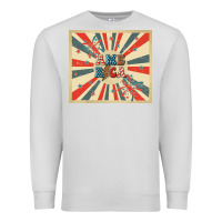 Dove Grey retro america Premium Sweatshirt - TumblerDesignByShophia