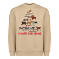 Mushroom mooey christmas Heavyweight Sweatshirt - MaliasSmallBusiness