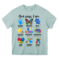 Arona god says i am autism Heavy Core Tee - JahusDesignShop