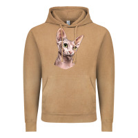Vintage Camel Sphynx Cat Vintage Hoodie - LillyAllenDesigns