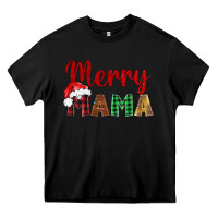 Black merry mama Heavy Core Tee - BarkalooDesign