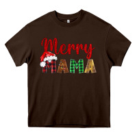 Chocolate Brown merry mama Heavy Core Tee - BarkalooDesign