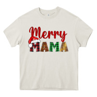 Cream merry mama Heavy Core Tee - BarkalooDesign