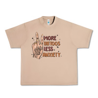 Burro more tattoos less anxiety Urban Heavy Tee - MaliasSmallBusiness