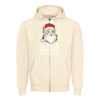 Sandshell There's Some Ho Ho Ho's in this House Santa Claus Zipper Hoodie - Bettercallsaul