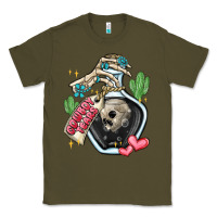 Army Green cowboy tears Classic Tee - MaliasSmallBusiness