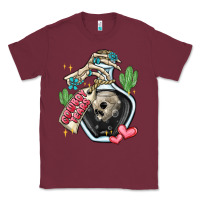 Burgundy cowboy tears Classic Tee - MaliasSmallBusiness