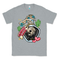 Heather Grey cowboy tears Classic Tee - MaliasSmallBusiness