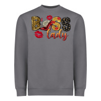 Storm boss lady with money Heavyweight Sweatshirt - NancyCooperArtShop