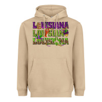 Mushroom Louisiana Louisiana Louisiana Heavyweight Hoodie - HowdyJamesFarm
