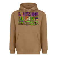 Toasted Coconut Louisiana Louisiana Louisiana Heavyweight Hoodie - HowdyJamesFarm
