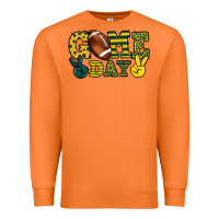 Carrot Game day yellow and green team color Premium Sweatshirt - HowdyJamesFarm