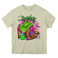 Mossy spooky cowgirl  halloween Heavy Core Tee - AdoDesignShop