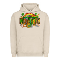 Pigment French Oak lucky nurse Urban Hoodie - FaDigitalArtStudio
