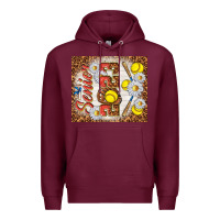 Burgundy senior 2023 softball Premium Hoodie - TumblerDesignByShophia