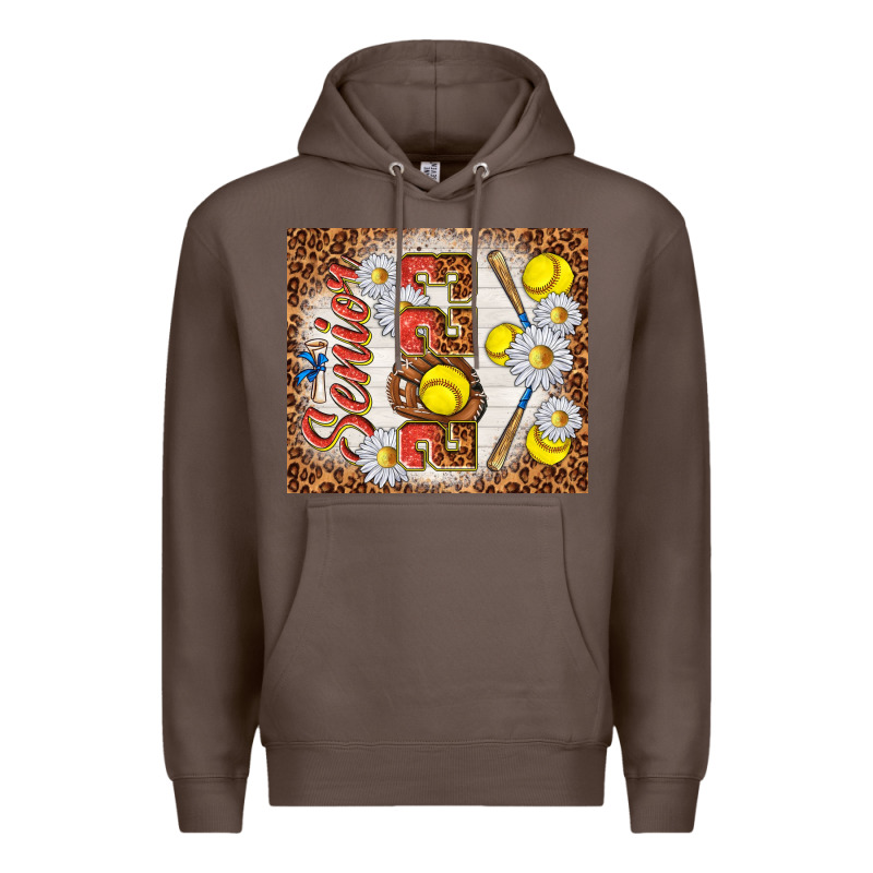 Senior 2023 Softball Premium Hoodie by TumblerDesignByShophia | Teevron