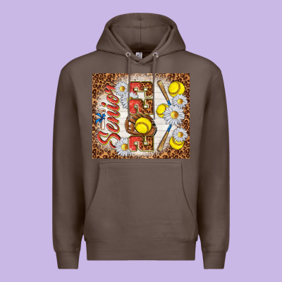 Senior 2023 Softball Premium Hoodie Designed By Tumblerdesignbyshophia