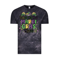 Cloud Black thick thighs mardi gras vibes Vintage Tee - MaliasSmallBusiness