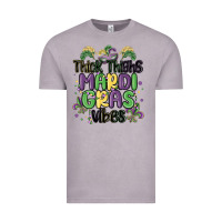 Vintage Zinc thick thighs mardi gras vibes Vintage Tee - MaliasSmallBusiness