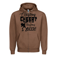 Chestnut Christmas Cheer I Thought You Said Christmas Beer Zipper Hoodie - Bettercallsaul