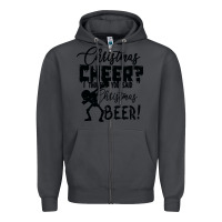 Smoke Christmas Cheer I Thought You Said Christmas Beer Zipper Hoodie - Bettercallsaul
