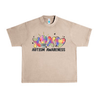 French Oak autism awareness Urban Heavy Tee - MaliasSmallBusiness
