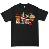 Black religious coffee cups Premium Tee - AdoDesignShop