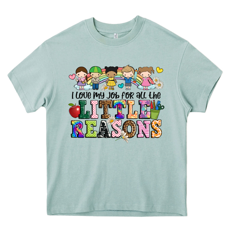 I Love My Job For All The Little Reasons Heavy Core Tee by JahusDesignShop | Teevron