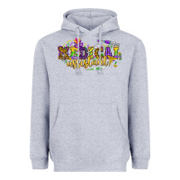 Heather Grey MA Medical Assistant Mardi Gras Heavyweight Hoodie - HowdyJamesFarm