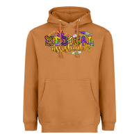 Meerkat MA Medical Assistant Mardi Gras Heavyweight Hoodie - HowdyJamesFarm