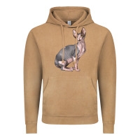 Vintage Camel Sphynx Cat Vintage Hoodie - LillyAllenDesigns