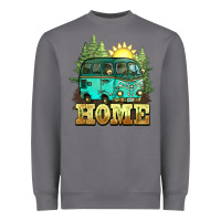 Storm camping caravan home Heavyweight Sweatshirt - NancyCooperArtShop