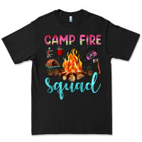 Black camp fire squad Premium Tee - JahusDesignShop