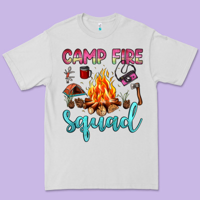 Camp Fire Squad Premium Tee Designed By Jahusdesignshop