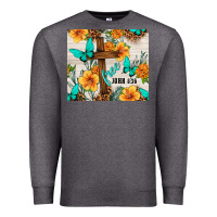 Charcoal Heather christian free john 8 36 Premium Sweatshirt - TumblerDesignByShophia
