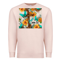 Pale Pink christian free john 8 36 Premium Sweatshirt - TumblerDesignByShophia