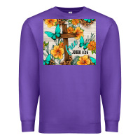Purple christian free john 8 36 Premium Sweatshirt - TumblerDesignByShophia