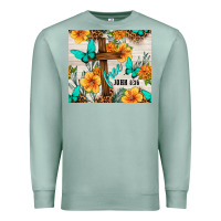 Seafoam christian free john 8 36 Premium Sweatshirt - TumblerDesignByShophia