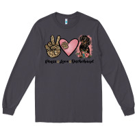 Smoke peace love dachshund Long Sleeve Tee - JahusDesignShop