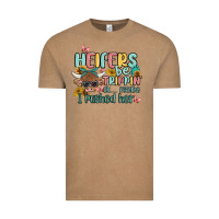 Vintage Coffee heifers be trippin' Vintage Tee - MaliasSmallBusiness