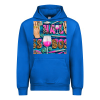 Cobalt nail boss money hand and wine with gemstone leopard and zebra seamless Urban Hoodie - BundleAndBundleShop