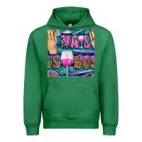 Emerald nail boss money hand and wine with gemstone leopard and zebra seamless Urban Hoodie - BundleAndBundleShop
