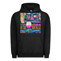 Pigment Black nail boss money hand and wine with gemstone leopard and zebra seamless Urban Hoodie - BundleAndBundleShop