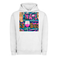 Pigment Lunar Rock nail boss money hand and wine with gemstone leopard and zebra seamless Urban Hoodie - BundleAndBundleShop