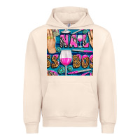 Sandshell nail boss money hand and wine with gemstone leopard and zebra seamless Urban Hoodie - BundleAndBundleShop