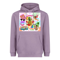 Lavender summer beach Heavyweight Hoodie - TumblerDesignByShophia