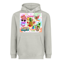 Moon Dust summer beach Heavyweight Hoodie - TumblerDesignByShophia