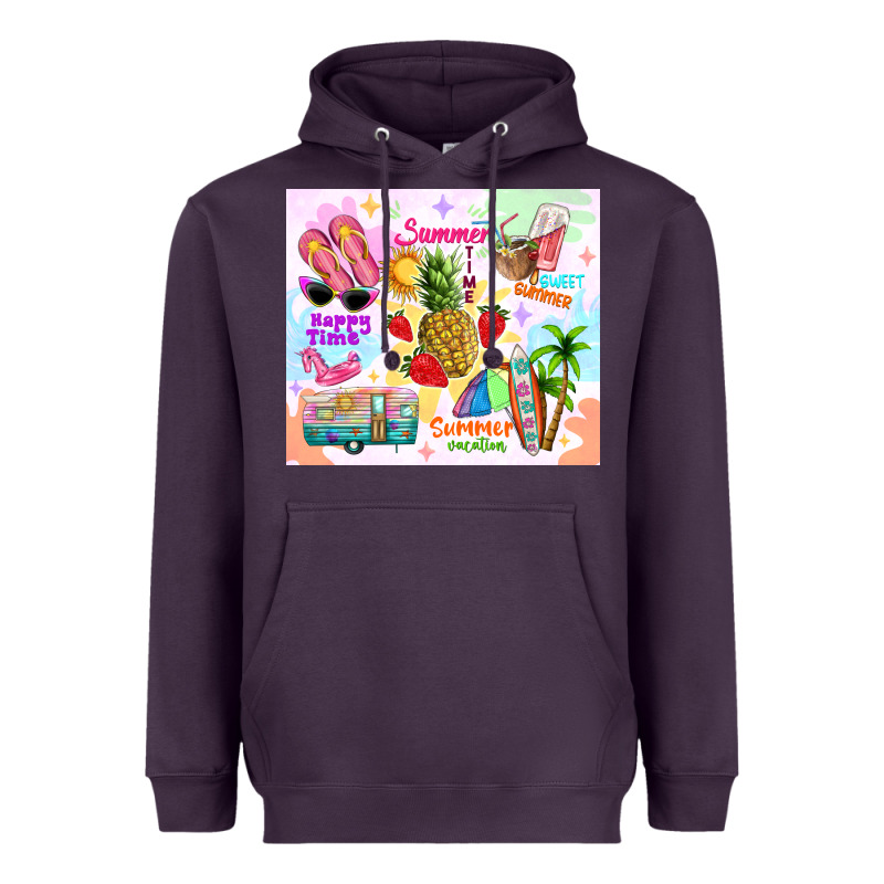 Summer Beach Heavyweight Hoodie by TumblerDesignByShophia | Teevron