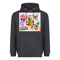 Smoke summer beach Heavyweight Hoodie - TumblerDesignByShophia
