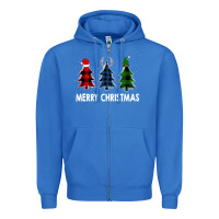True Royal Merry Christmas Zipper Hoodie - Bettercallsaul